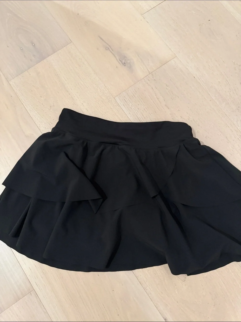 RSQ Black Tiered Ruffle Skirt for Kids
